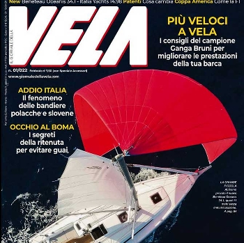 Errore riportato nel numero febbraio 2022 della rivistra nautica ''GIORNALE DELLA VELA''